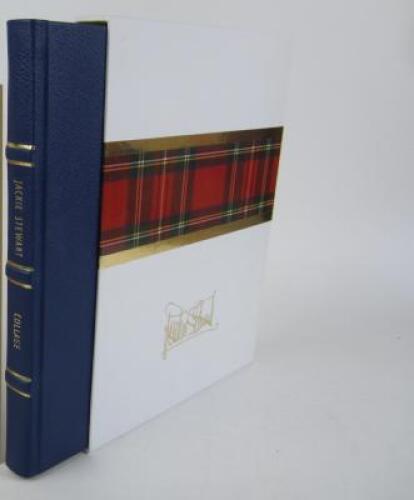 JACKIE STEWART: A limited edtion book titled 'Collage, Jackie Stewart's Grand Prix Album' (signed)