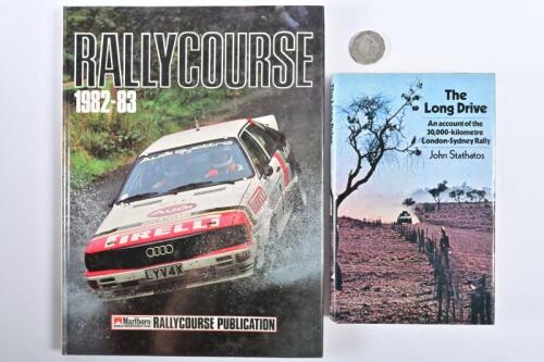 RALLY: Two hardback rally books