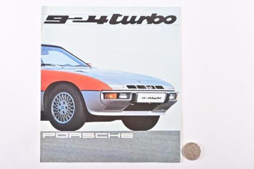 PORSCHE: Circa 1978 Porsche 924 Turbo brochure