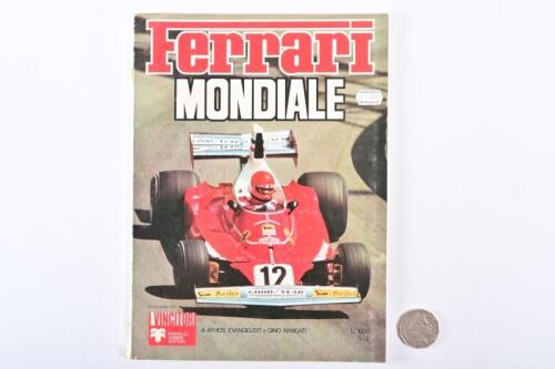 FERRARI: An original softback 1975 Ferrari yearbook, Ferrari Mondiale