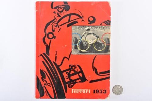 FERRARI: Original 1953 Ferrari yearbook