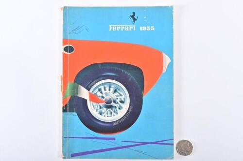 FERRARI: Original 1955 Ferrari yearbook