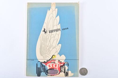 FERRARI: Original 1956 Ferrari yearbook, signed by Fangio