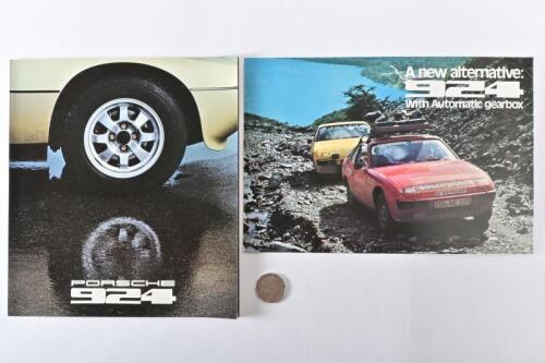 PORSCHE: Two 1978 Porsche 924 brochures