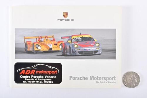 PORSCHE: 2008 Motorsport book