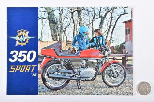 MV AGUSTA: 1975 MV Agusta 350 Sport brochure