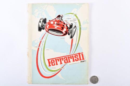 FERRARI: Original Automobili Club of Brescia, 1957 Ferrari yearbook