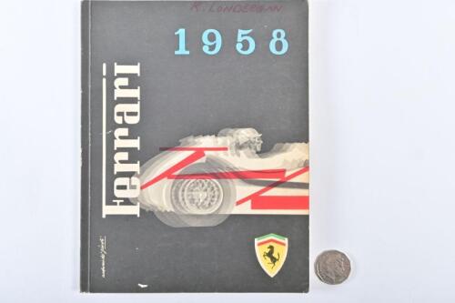 FERRARI: Original 1958 Ferrari yearbook