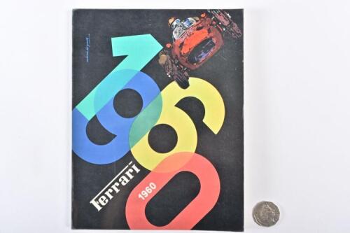 FERRARI: Original 1960 Ferrari yearbook