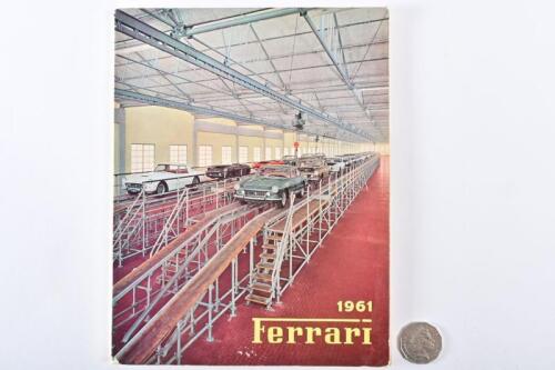 FERRARI: Original 1961 Ferrari yearbook