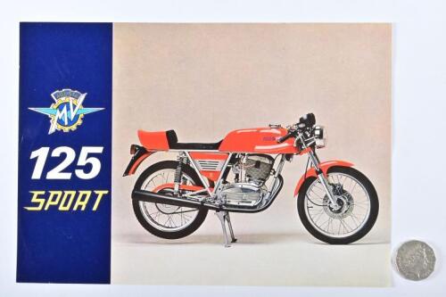 MV AGUSTA: 1975 MV Agusta 125 Sport brochure