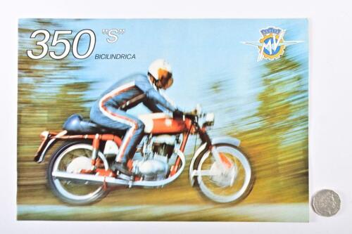 MV AGUSTA: Circa 1974 MV Agusta 350 S twin cylinder brochure