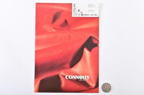 CONNOLLY LEATHER: A Connolly leather brochure circa 1970's