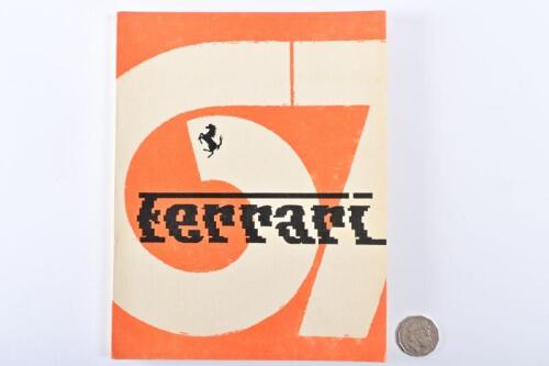 FERRARI: An original 1967 Ferrari yearbook