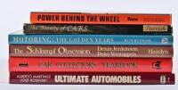 BUGATTI/MOTORING: Six hardcover books. - 2
