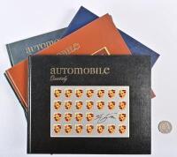 AUTOMOBILE QUARTERLY: Five editions; Vol. 6 #1, Vol. 8 #2 & 4, Vol. 9, #1 & 2.
