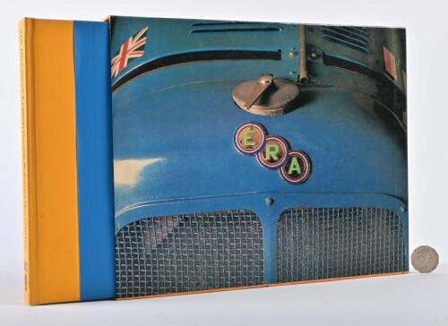 ERA: "The History of English Racing Automobiles Limited", hardback book in slipcase, signed by all four authors