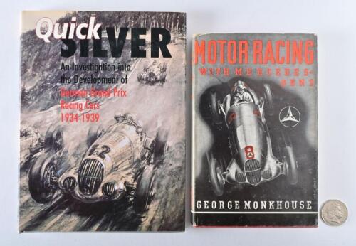 MERCEDES BENZ: Two hardback books on 1930's racing