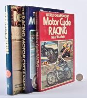 RACING MOTORCYCLES: Three hardback books on motorcycle racing