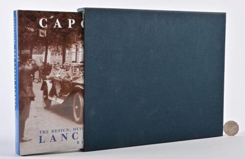 LANCIA: A signed limited edition hardback (62/200) first edition book "Capolavoro, The Design Development and Production of the Lancia Lambda" by Bill Jamieson, signed by the author