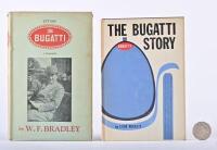 BUGATTI: Two hardback books relating to Bugatti including first edition "The Bugatti Story" by L'Ebe Bugatti, published 1967 by Chilton Book Company, 196 pages