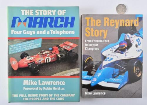 MIKE LAWRENCE: Two hardback books by Mike Lawrence including "The Story of March, Four Guys and a Telephone"