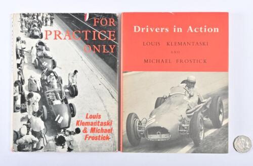 KLEMANTASKI/FROSTICK: Two hardcover books by Louis Klemantaski and Michael Frostick