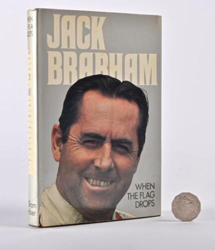 BRABHAM: A signed copy of "When the flag drops"