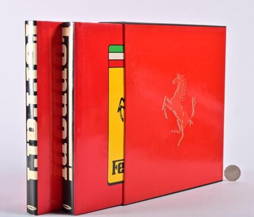 FERRARI: A two volume set in slipcase, "Ferrari: catalogue raisonne, 1946 - 1981"