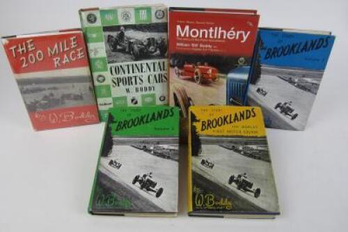 BROOKLANDS: Six books by W. Boddy ( Editor of Motor Sport)&nbsp;