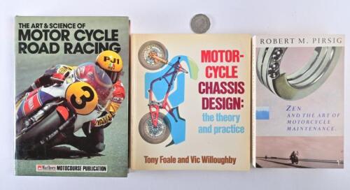 MOTO GP/SPIRITUALITY:Three diverse books on motorcycle science, design and spirituality