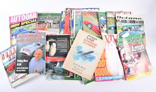CAR MAGAZINES/FERRARI: A collection of motoring magazine, with a Ferrari focus, worldwide