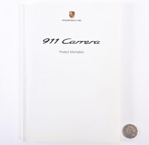 PORSCHE: 1997 911 Carrera product information book, dealer only