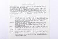 BENTLEY/JANKEL: 1987 Gold Label powered by Bentley. Robert Jankel Design press release. - 2