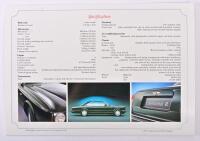 BENTLEY: 1991 Bentley Continental R glossy brochure. - 3