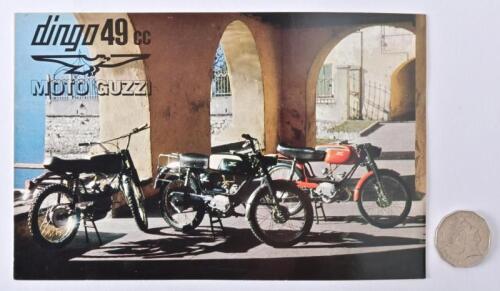 MOTO GUZZI: A circa 1967 Dingo 49cc sales brochure.