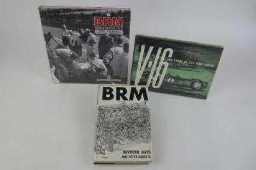 BRM: Three British Racing Motors books