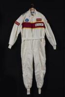 FANGIO: A 'Fastman' driving suit worn by J.M. Fangio during the demonstration of Mercedes at Adelaide F1 Grand Prix 1986 - 3