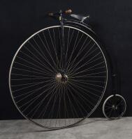 PENNY-FARTHING: A well constructed Penny-Farthing replica, made in Australia, 152cm high x 164cm long.