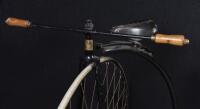 PENNY-FARTHING: A well constructed Penny-Farthing replica, made in Australia, 152cm high x 164cm long. - 4