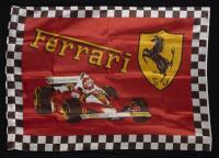 FERRARI: A 1970s Ferrari flag