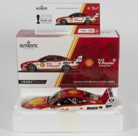 FORD MUSTANG: A limited edition Ford licensed 1:18 scale Authentic collectables Ford Mustang GT model, Bathurst 2019 Winner driven by Scott McLaughlin and Alexander Premat, CoA numbered 4769/7000, boxed