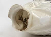 SHELL: An original pre-war Super Shell glass bowser globe, - 3