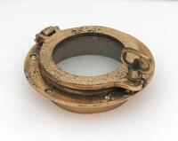 PORTHOLE: An original brass porthole