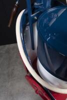 ATLANTIC: A well restored circa 1920s ABC/Satam chariot form petrol pump in Atlantic livery, 206cm high x 90cm wide - 8