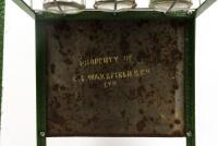 CASTROL: Six original Castrol oil bottles in carrier on earlier Castrol Wakefield display stand - 3