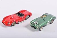WESTERN MODELS: Two 1:43 scale 1950s racing car model