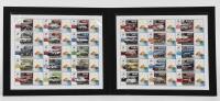 SUPERCARS: A Supercars post stamps album "60 years of touring cars" by Australia Post contain 30 unused stamps