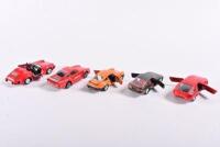 PORSCHE: Five various Porsche 1:43 scale models - 2