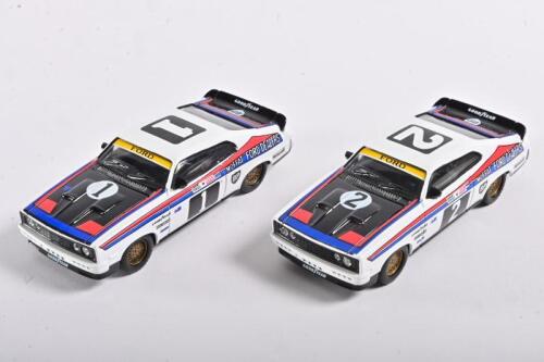 FORD: Two 1:43 scale Ford models Winners of 1977 Bathurst #1 and #2 by Trax